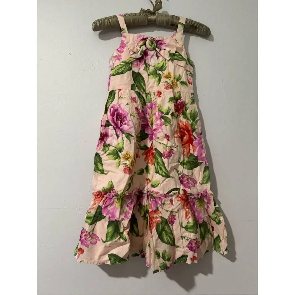 Janie and Jack Dahlia Bow midi dress 6